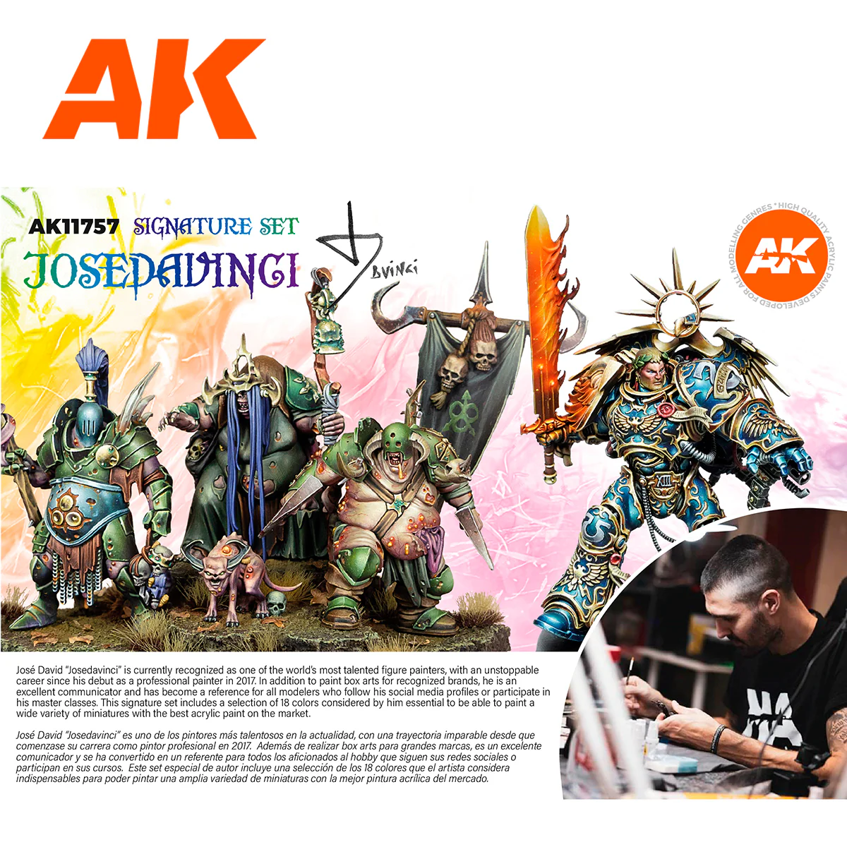 AK Interactive Acrylic Paint Signature Set - Josedavinci (AK11757) - Image 3