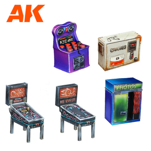 AK Interactive Arcade Wargame Set (Resin 30-35mm) (AK1352) - Image 3