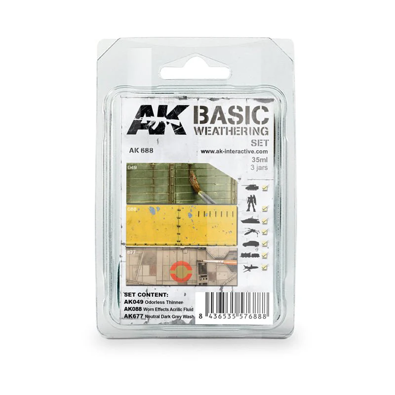 AK Interactive - Basic Weathering Set (AK688)