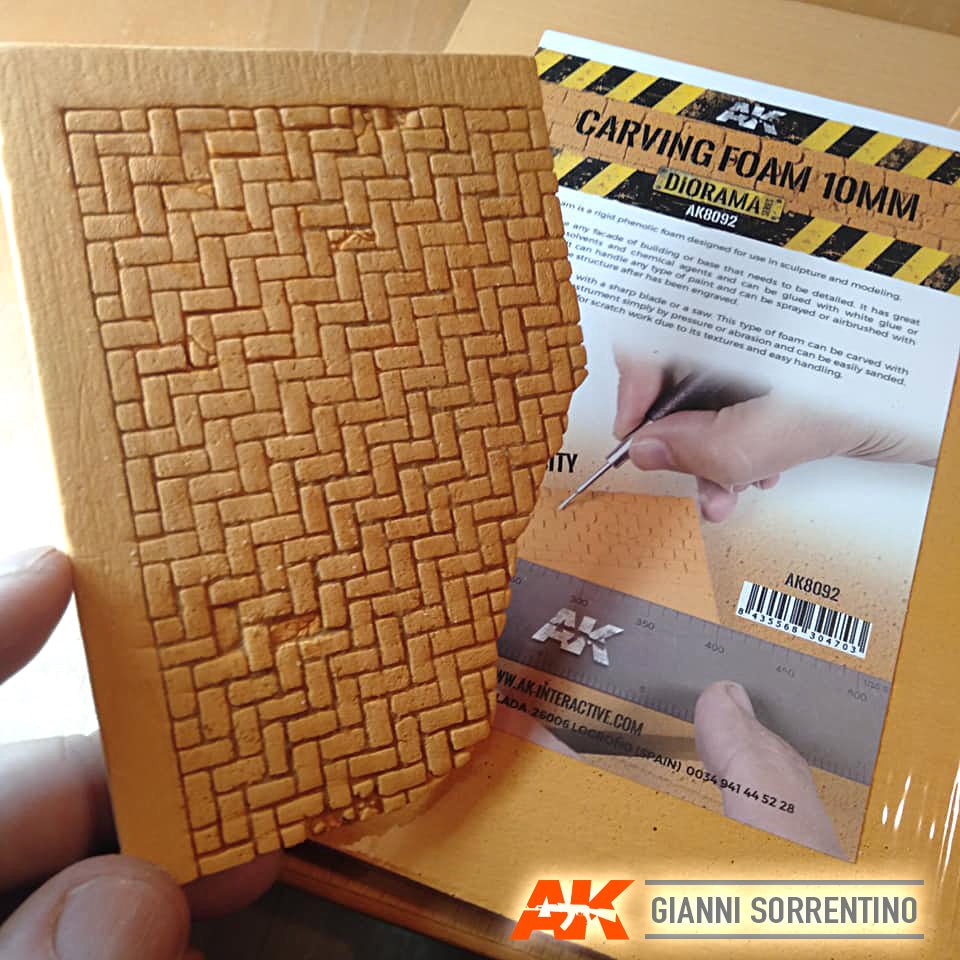 AK Interactive - Carving Foam 10mm A5 Size (228 X 152mm) (AK8092) - Image 3