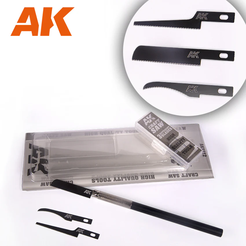 AK Interactive Craft Saw Set (3 Blades) (AK9312) - Image 2