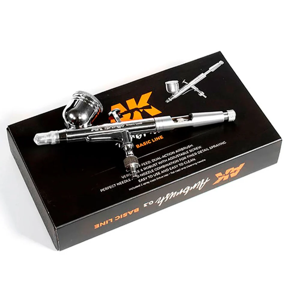 AK Interactive Dual Action Airbrush with 0.3mm Nozzle (AK9000)
