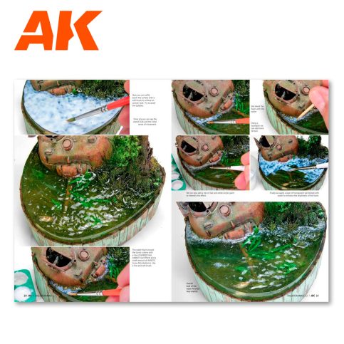 AK Interactive - F.A.Q Dioramas 1.2 Extension – Water, Ice & Snow (AK8050) - Image 2