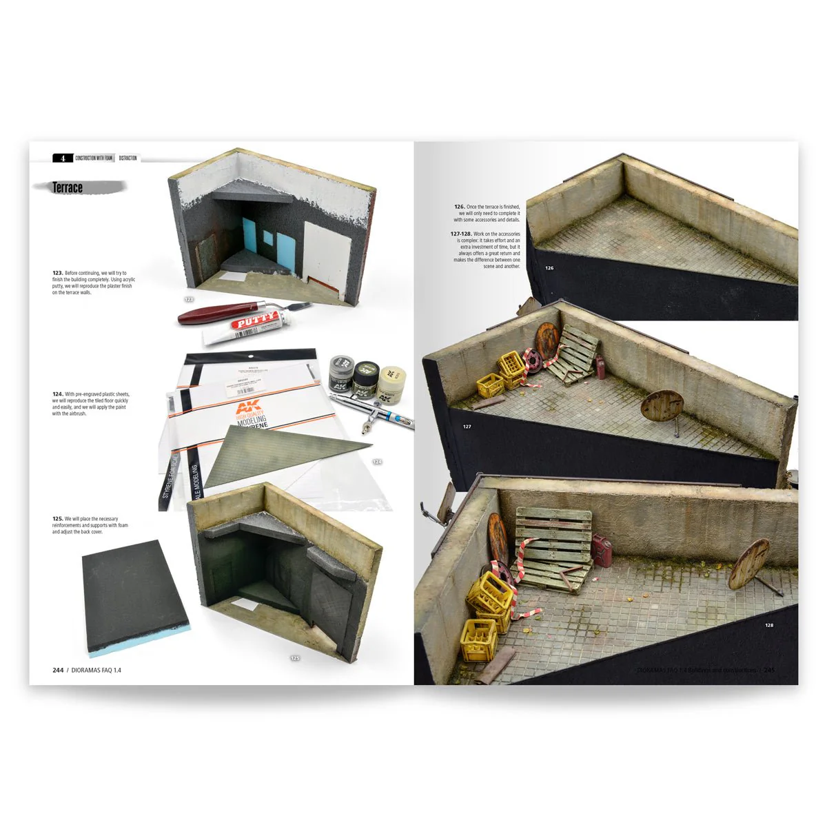 AK Interactive - FAQ Dioramas 1.4 Extension: Buildings and Constructions (AK8500) - Image 11
