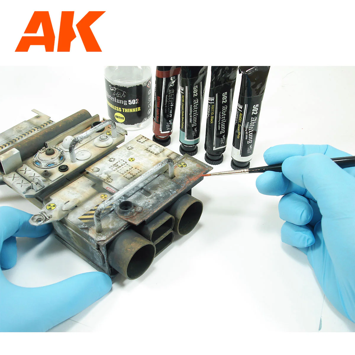 AK Interactive Flexible Airbrush Stencil 1/48, 1/72 (AK9080) - Image 4