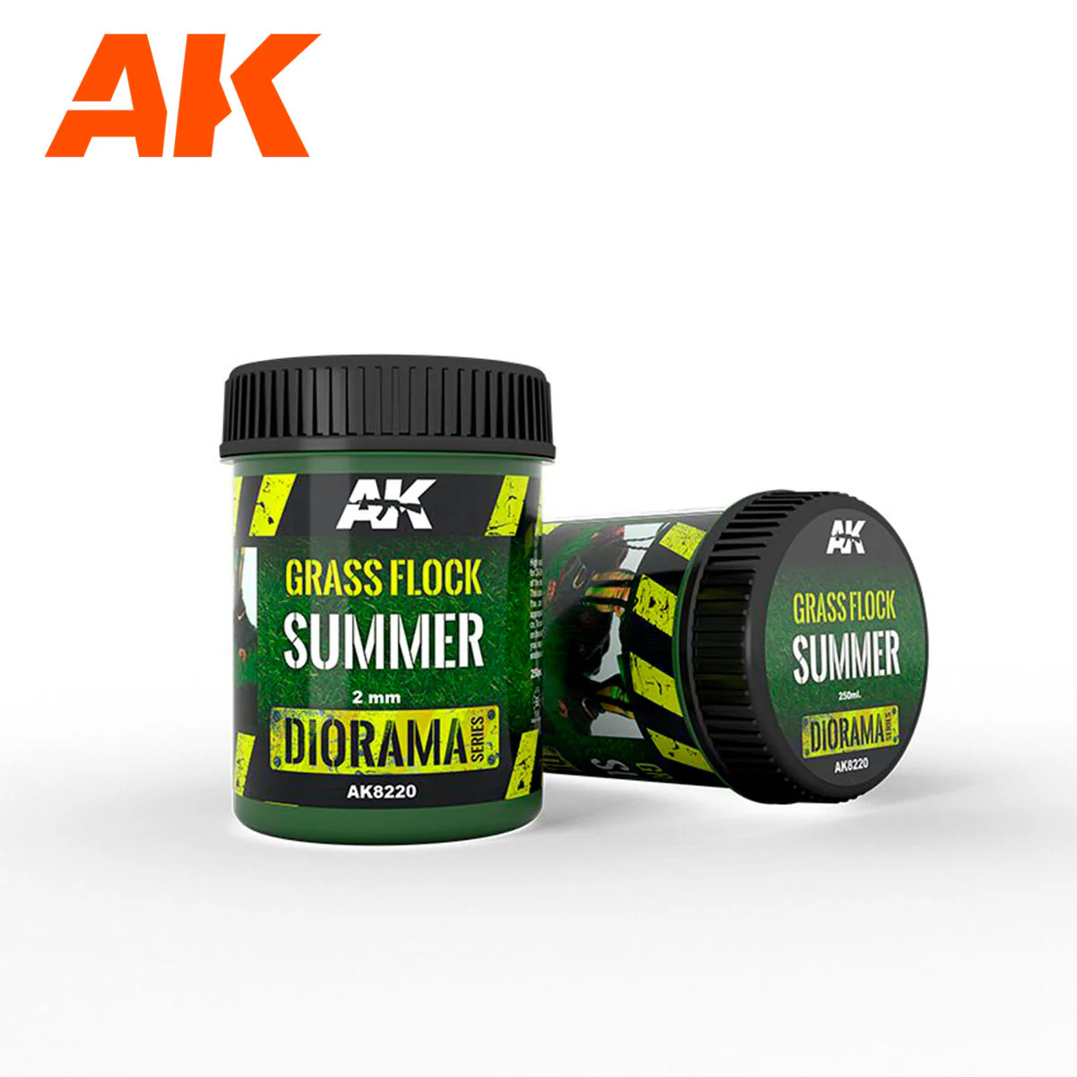 AK Interactive - Grass Flock 2mm Summer (AK8220) - Image 2