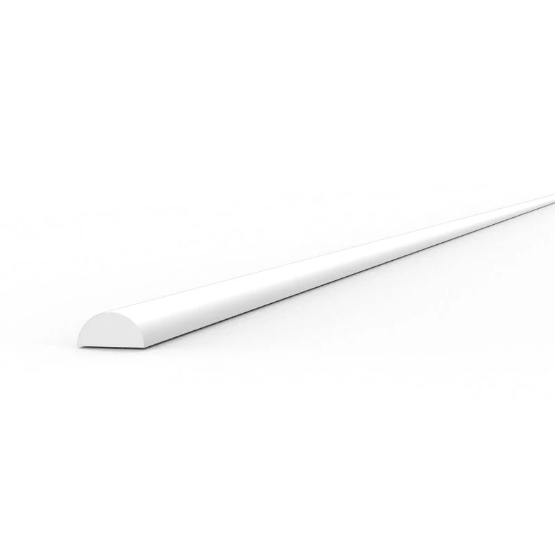 AK Interactive - Half Cane 1mm X 350mm - Styrene Strip (AK6551) - Image 3