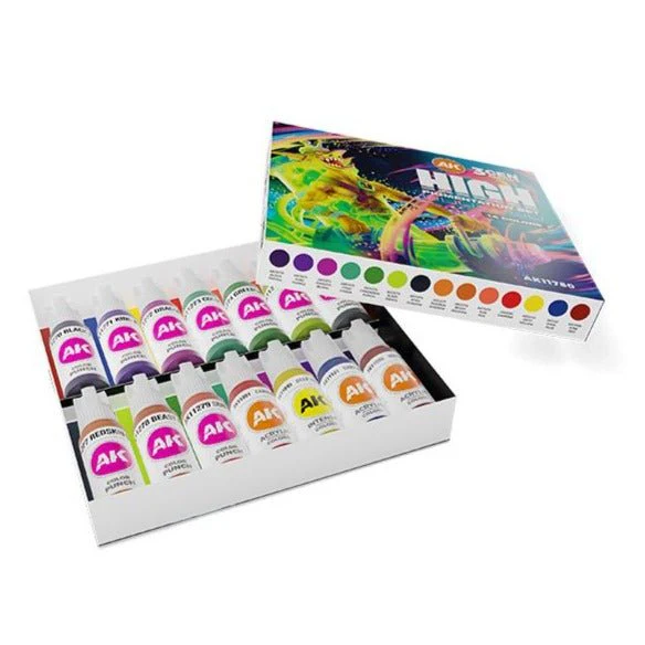 AK Interactive High Pigmentation Set 14 Colors (AK11780) - Image 2