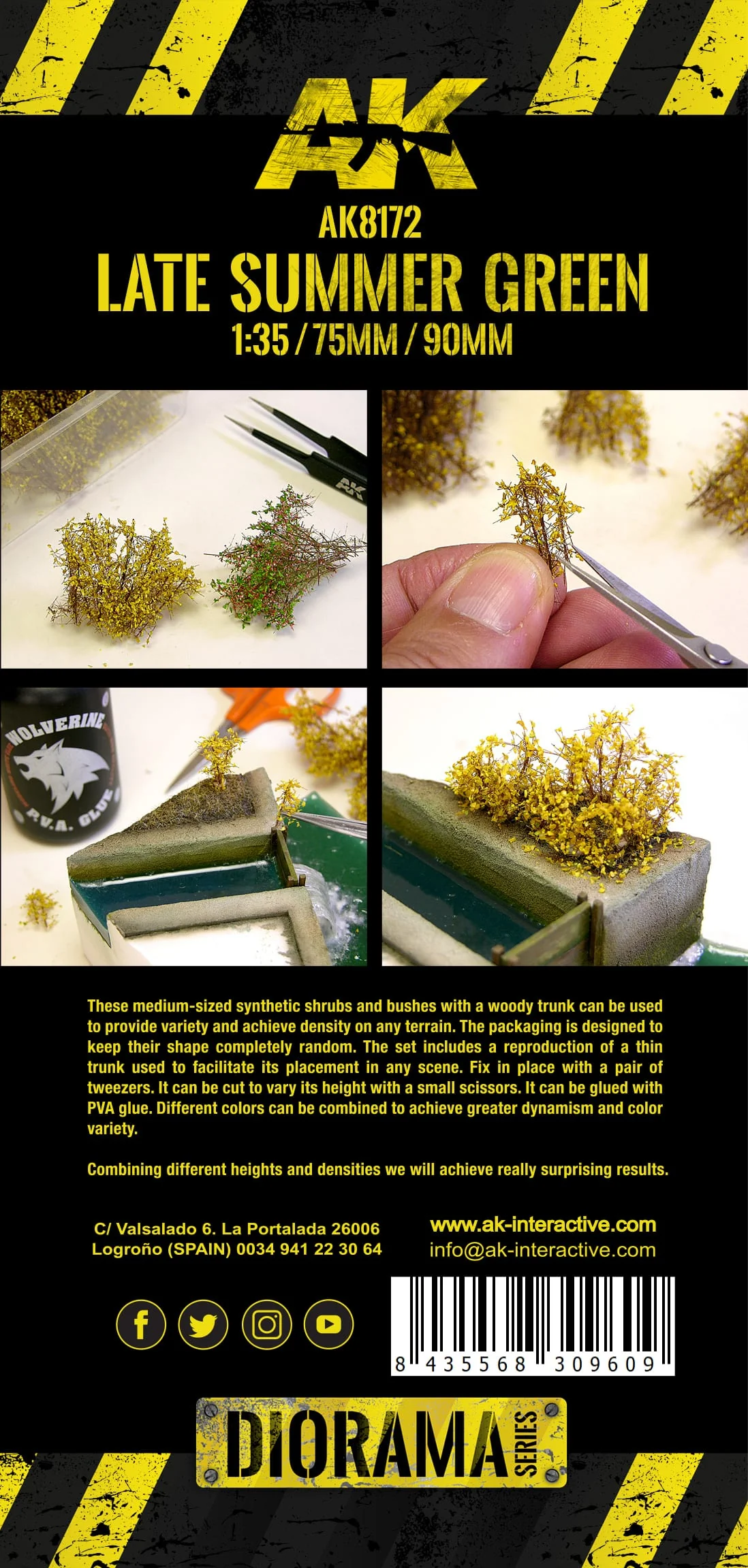 AK Interactive - Late Summer Green Shrubberies (AK8172) - Image 3