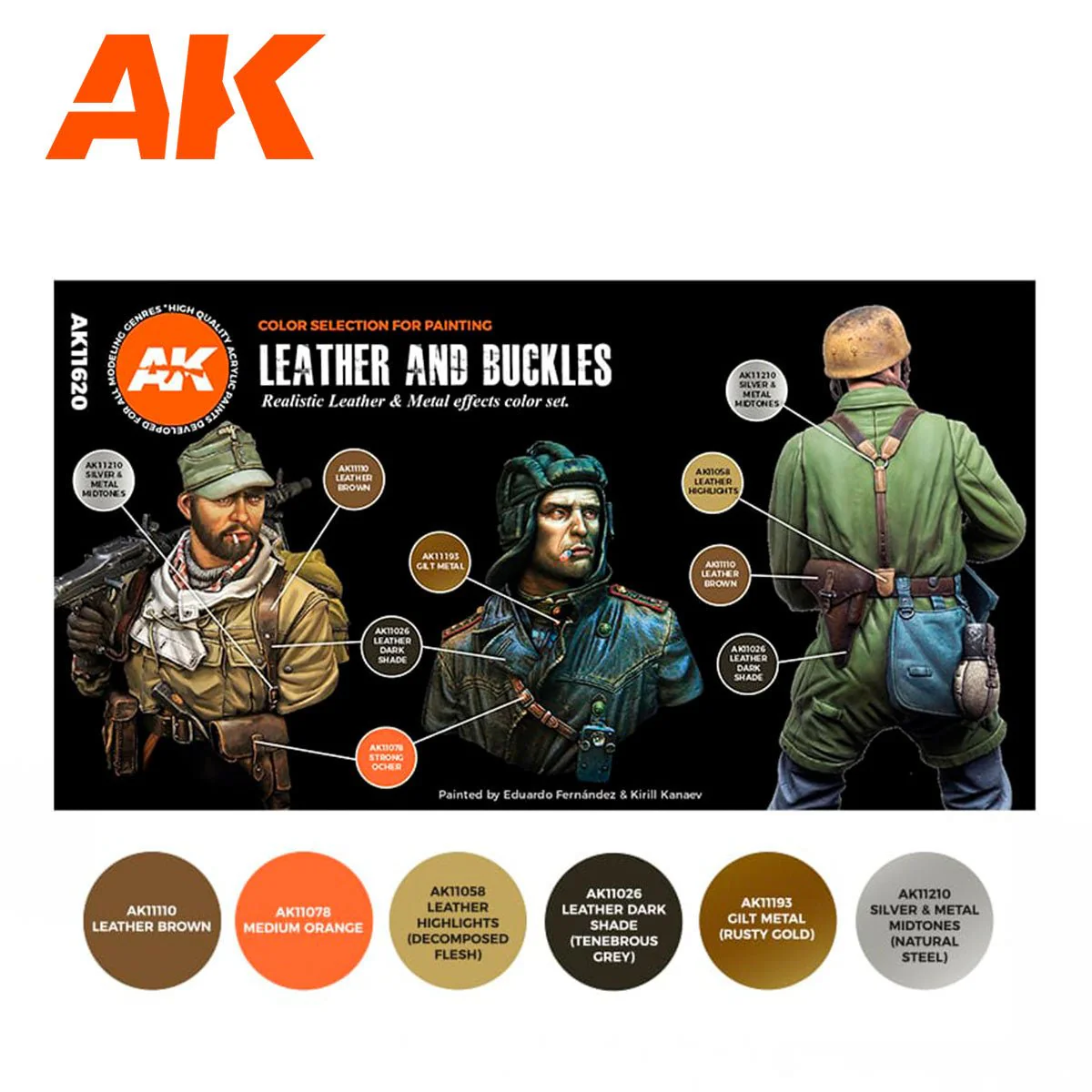AK Interactive - Leather and Buckles 3G (AK11620) - Image 2