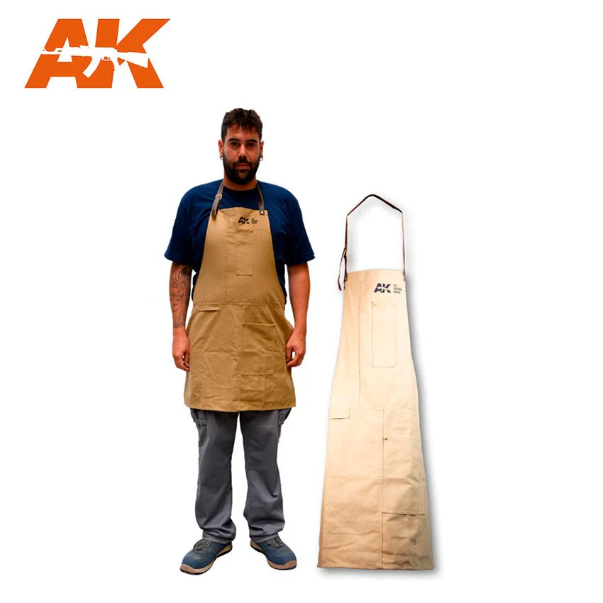 AK Interactive - Modeller's Work Apron Brown (AK9201) - Image 3