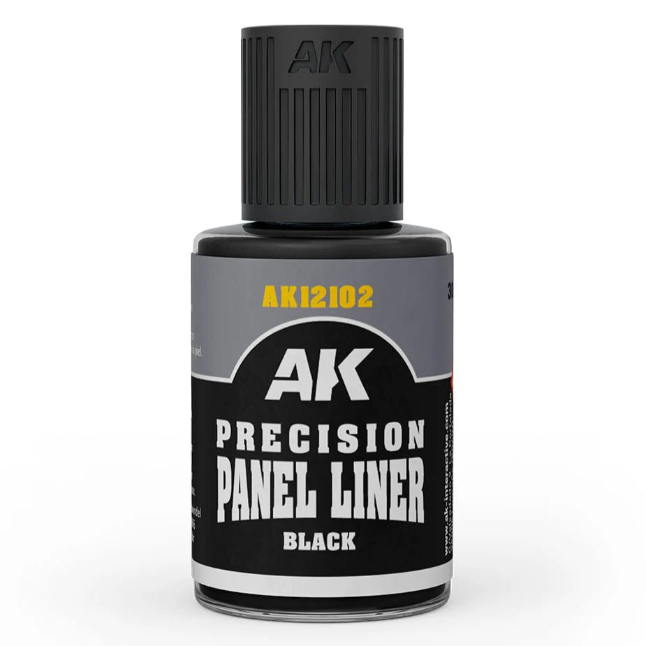AK Interactive Precision Panel Liner - Black (AK12102)