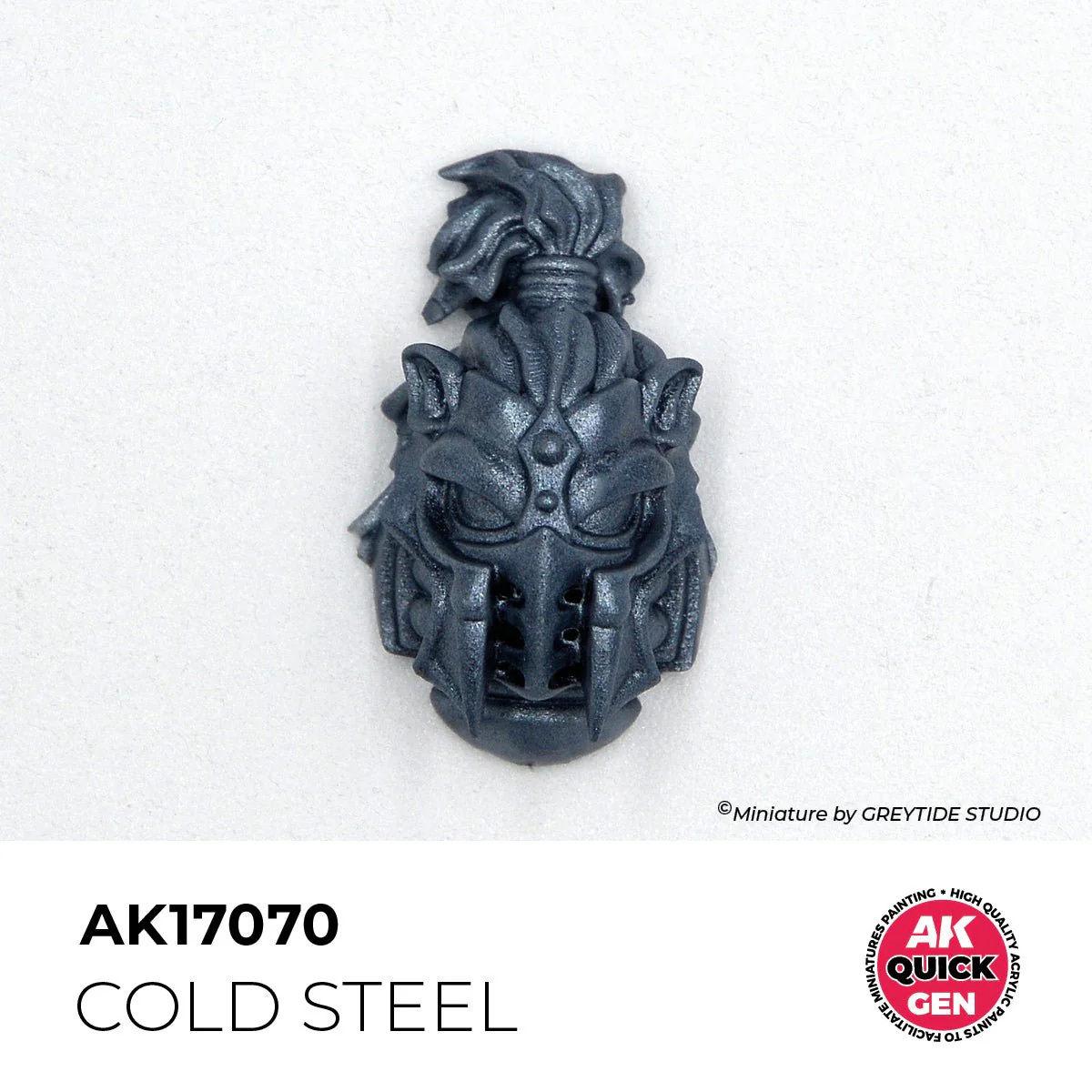 AK Interactive Quick Gen - Cold Steel 18ml (AK17070) - Image 3