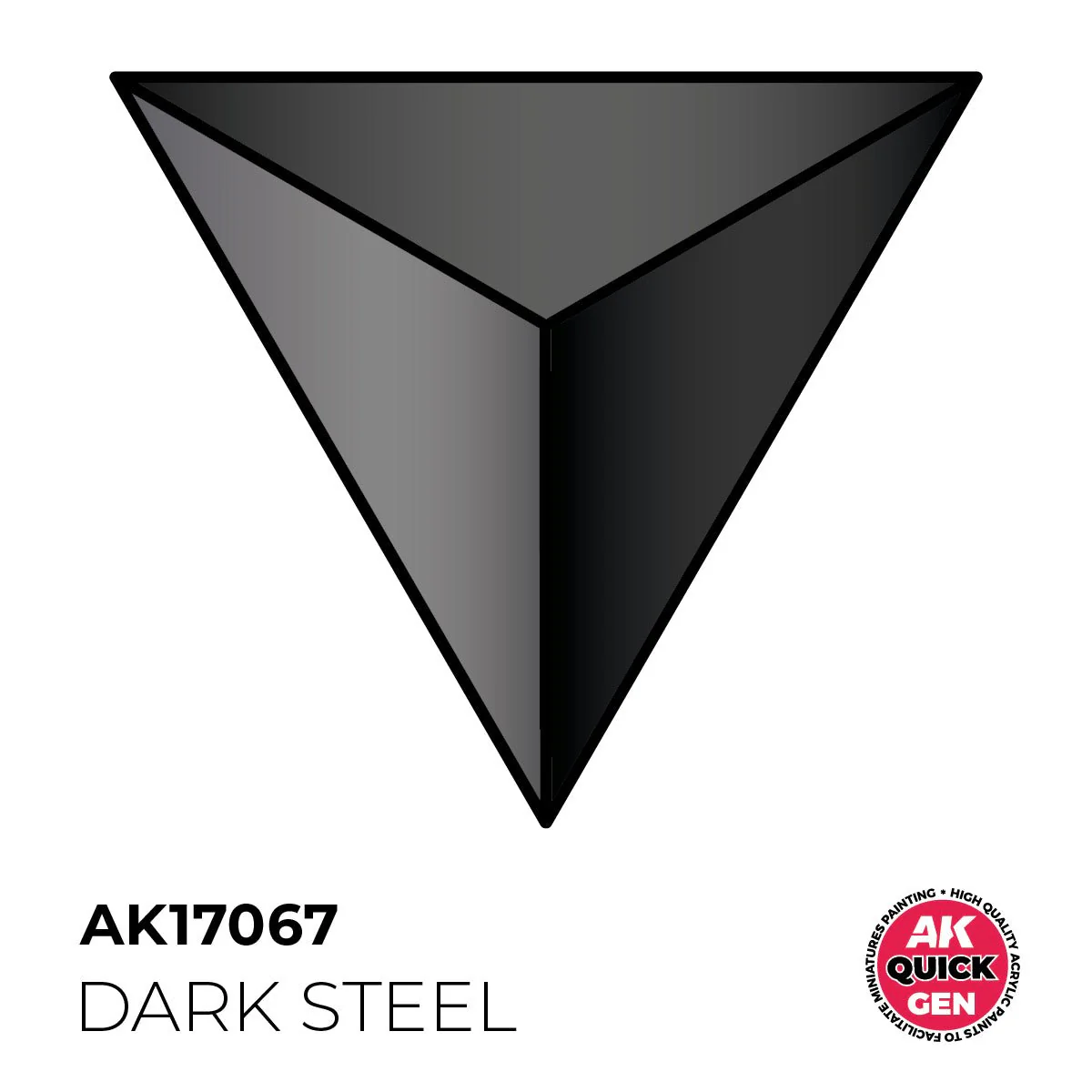 AK Interactive Quick Gen - Dark Steel 18ml (AK17067) - Image 2