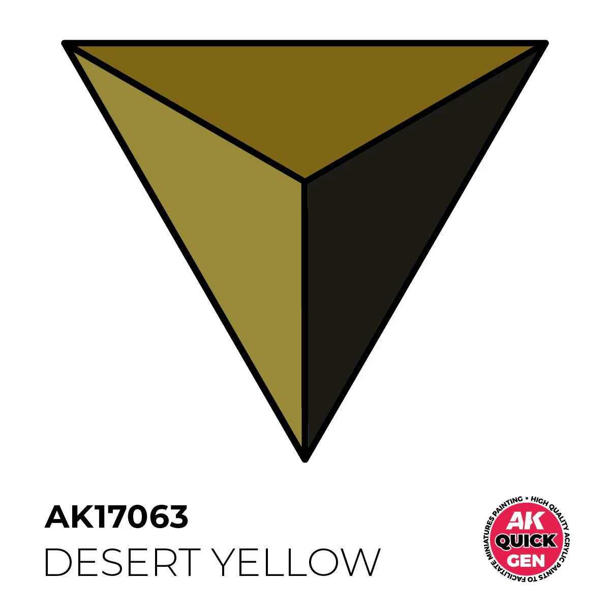 AK Interactive Quick Gen - Desert Yellow 18ml (AK17063) - Image 2