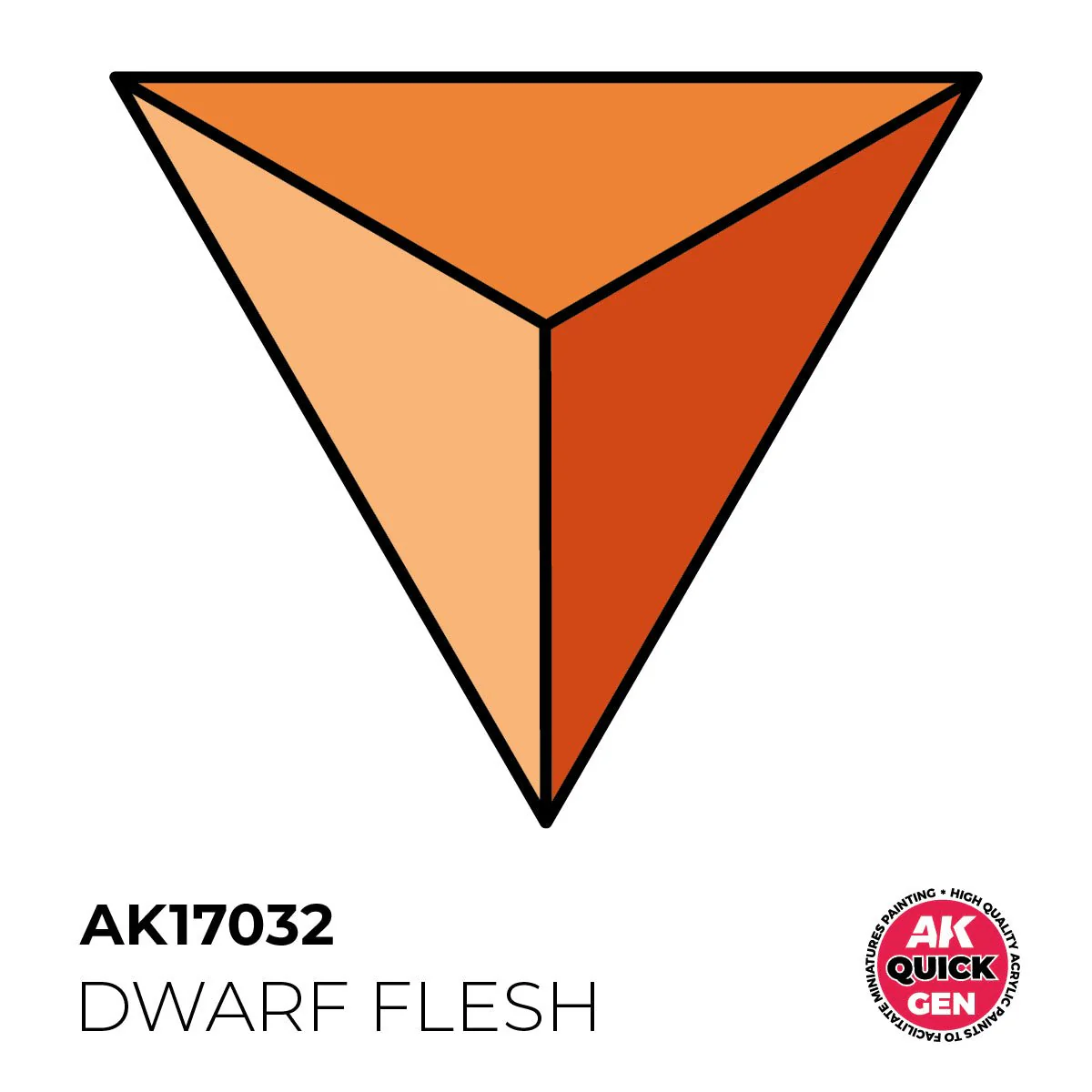 AK Interactive Quick Gen - Dwarf Flesh 18ml (AK17032) - Image 3