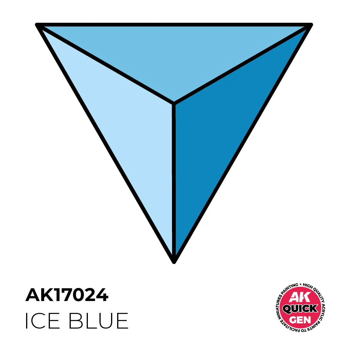 AK Interactive Quick Gen - Ice Blue 18ml (AK17024) - Image 2