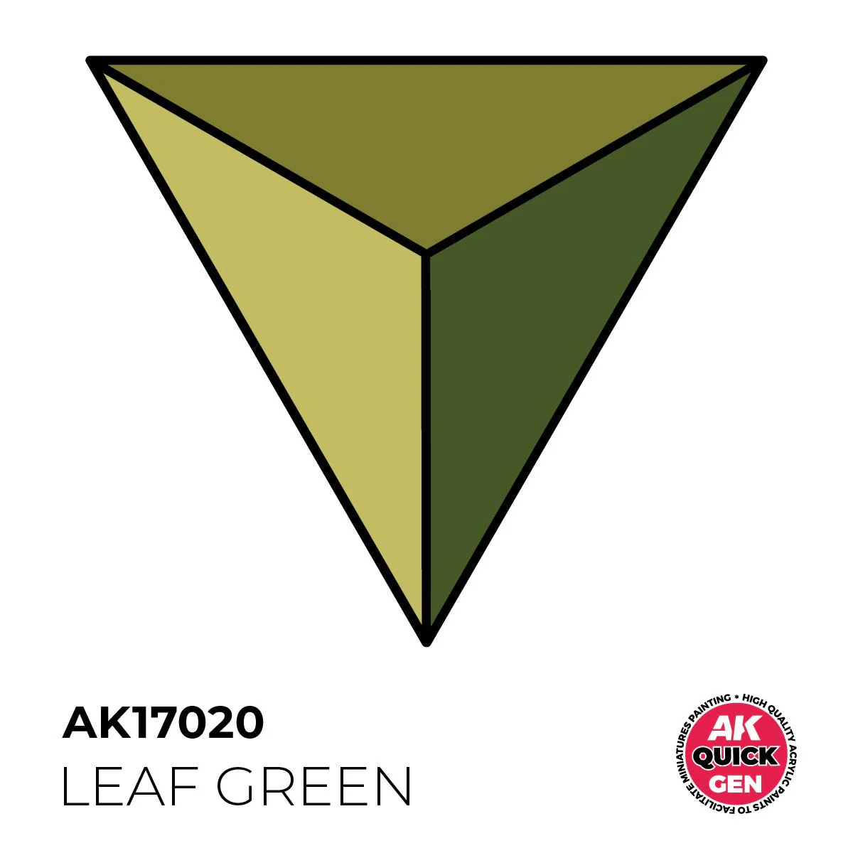 AK Interactive Quick Gen - Leaf Green 18ml (AK17020) - Image 2