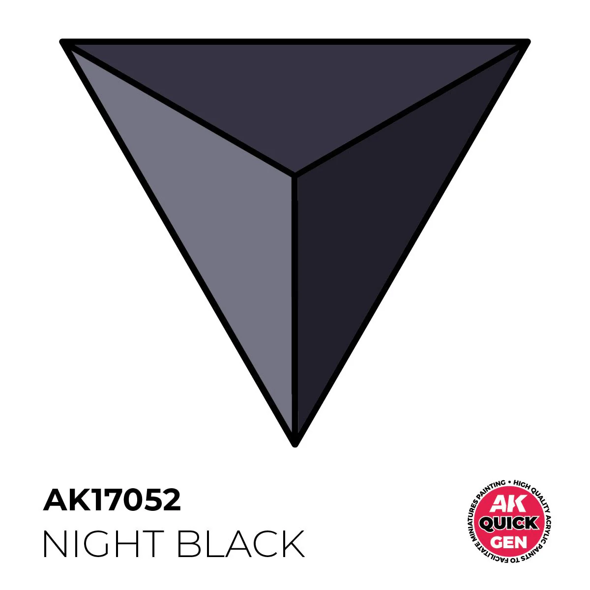 AK Interactive Quick Gen - Night Black 18ml (AK17052) - Image 2