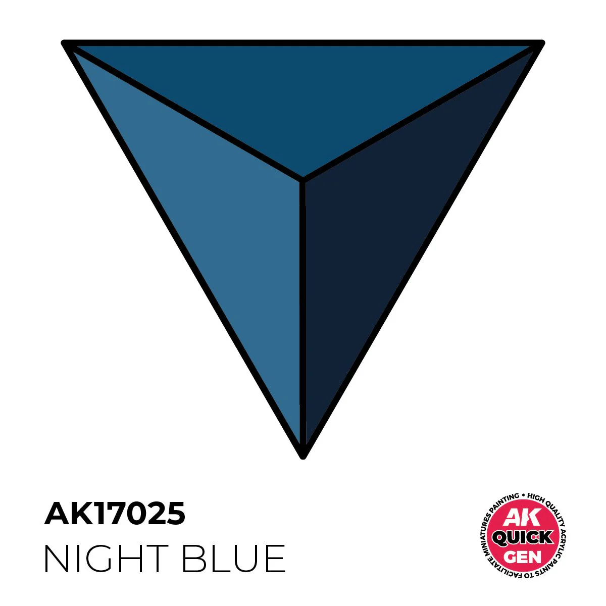 AK Interactive Quick Gen - Night Blue 18ml (AK17025) - Image 2