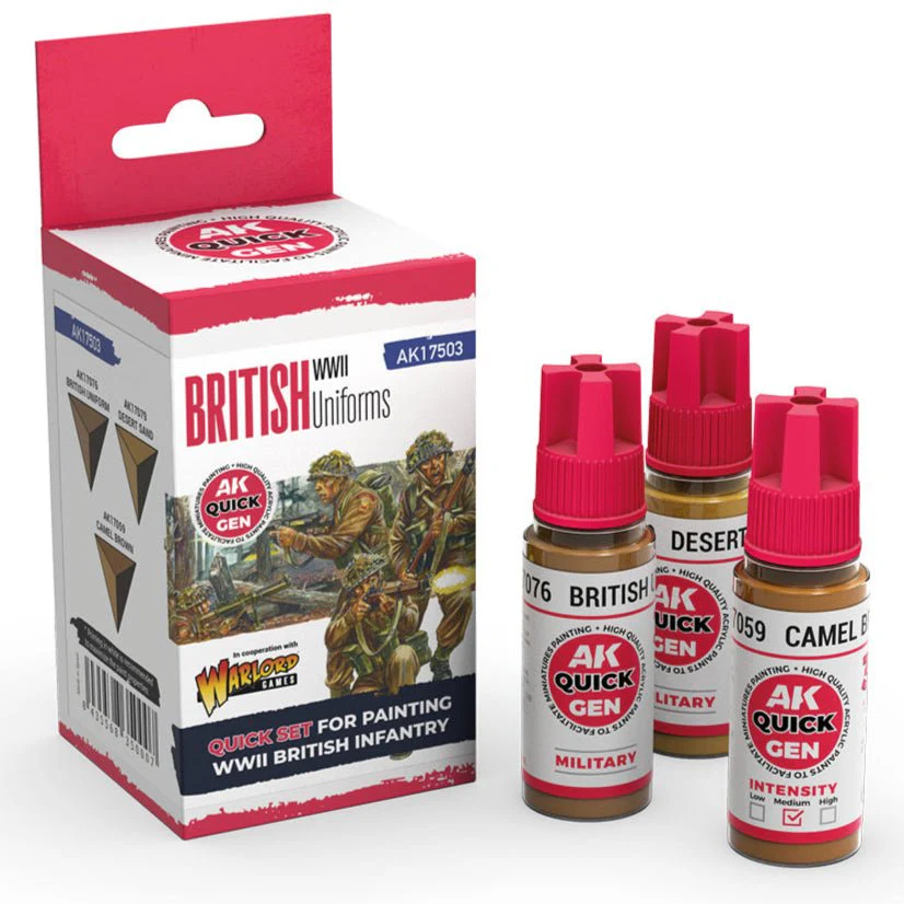 AK Interactive Quick Gen Set - British Uniforms (AK17503) - Image 2