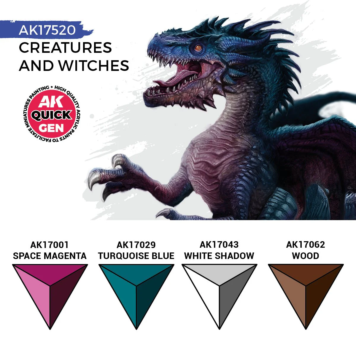 AK Interactive Quick Gen Set - Creatures and Witches (AK17520) - Image 3