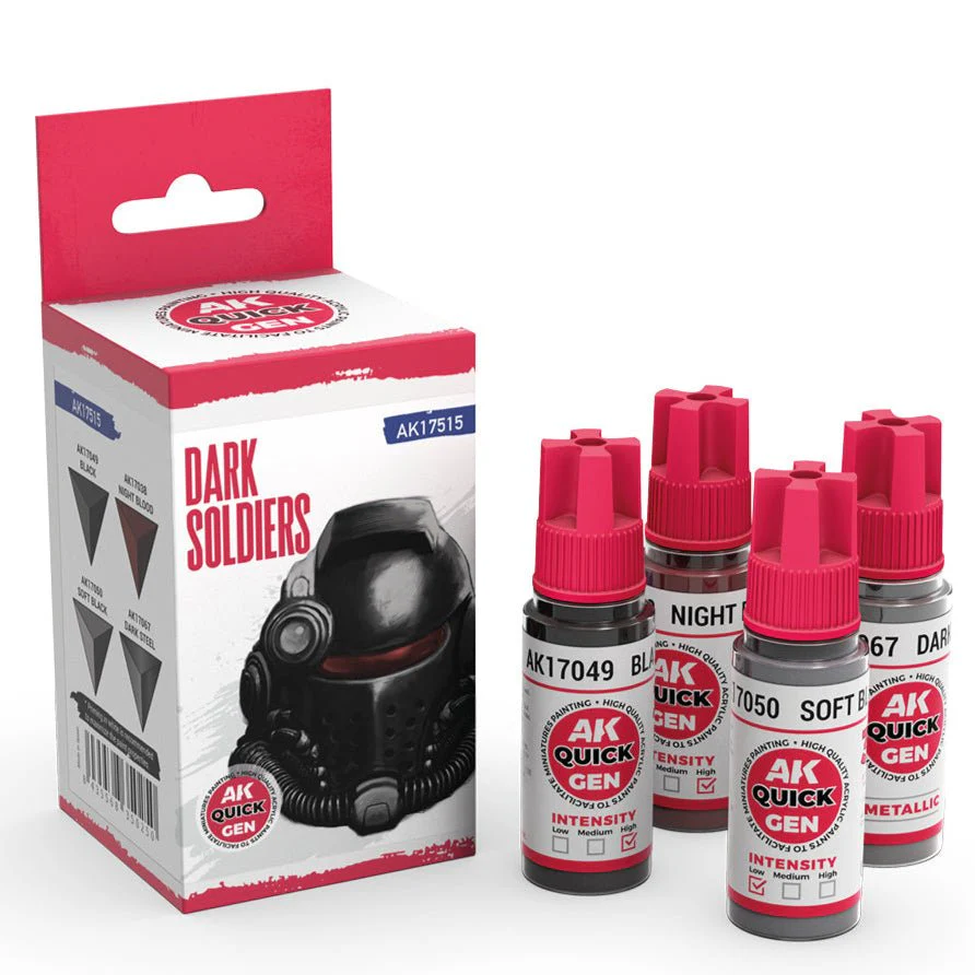 AK Interactive Quick Gen Set - Dark Soldiers (AK17515) - Image 2