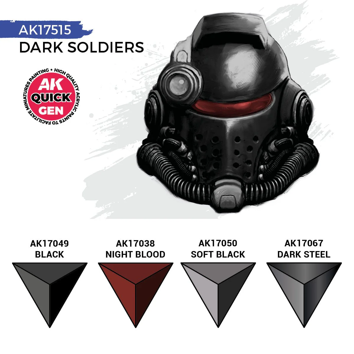 AK Interactive Quick Gen Set - Dark Soldiers (AK17515) - Image 3