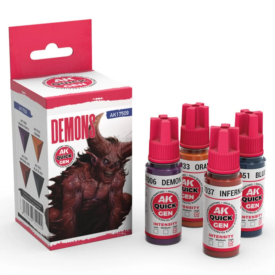 AK Interactive Quick Gen Set - Demons (AK17509) - Image 2