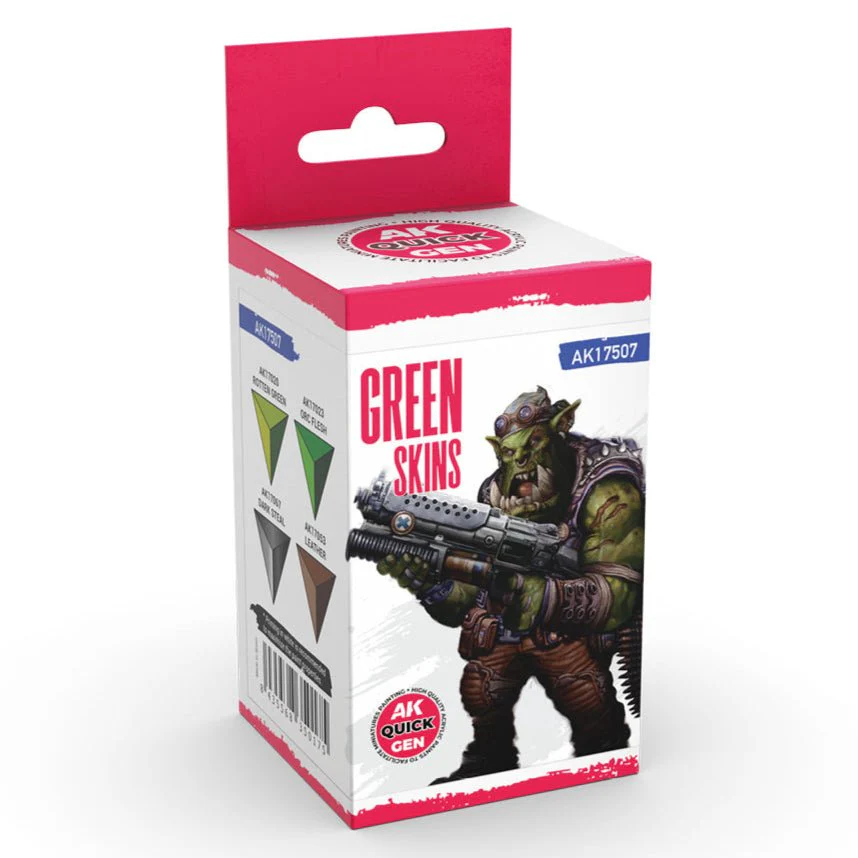 AK Interactive Quick Gen Set - Green Skins (AK17507)