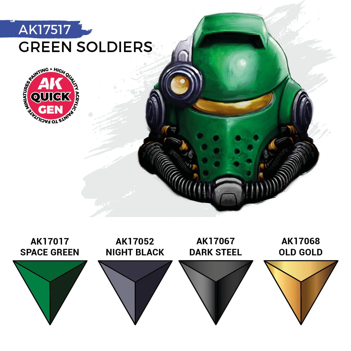 AK Interactive Quick Gen Set - Green Soldiers (AK17517) - Image 3