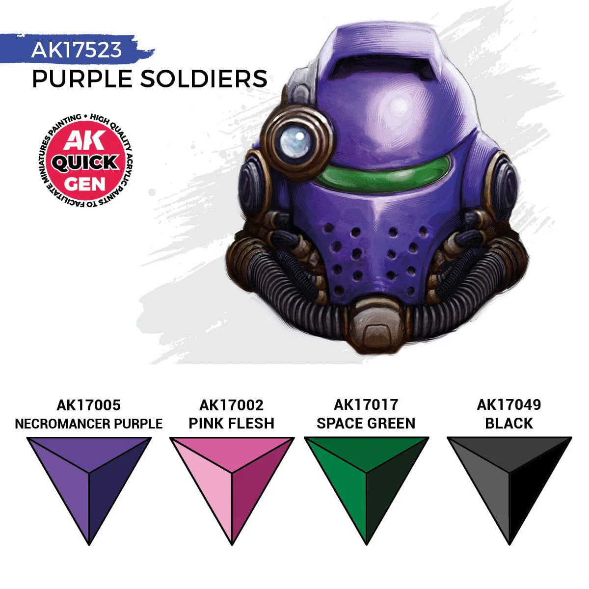 AK Interactive Quick Gen Set - Purple Soldiers (AK17523) - Image 3