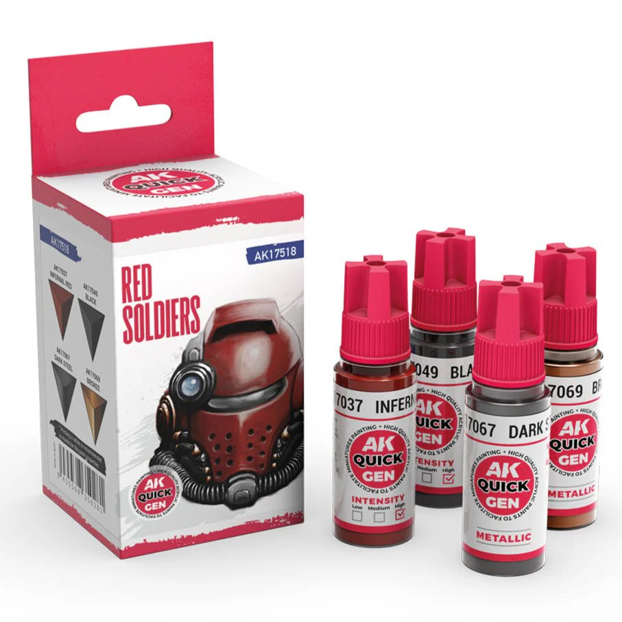AK Interactive Quick Gen Set - Red Soldiers (AK17518) - Image 2