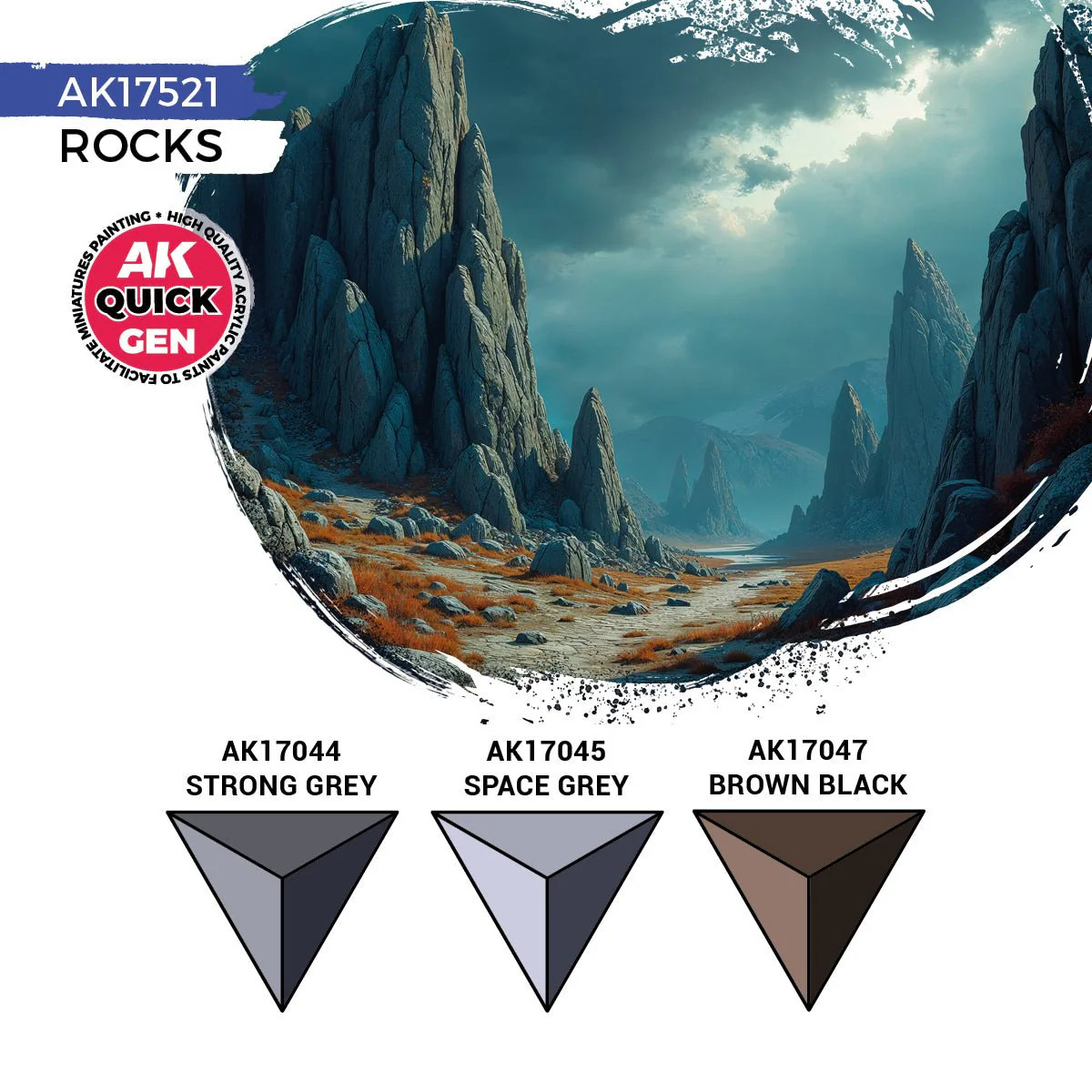 AK Interactive Quick Gen Set - Rocks (AK17521) - Image 3