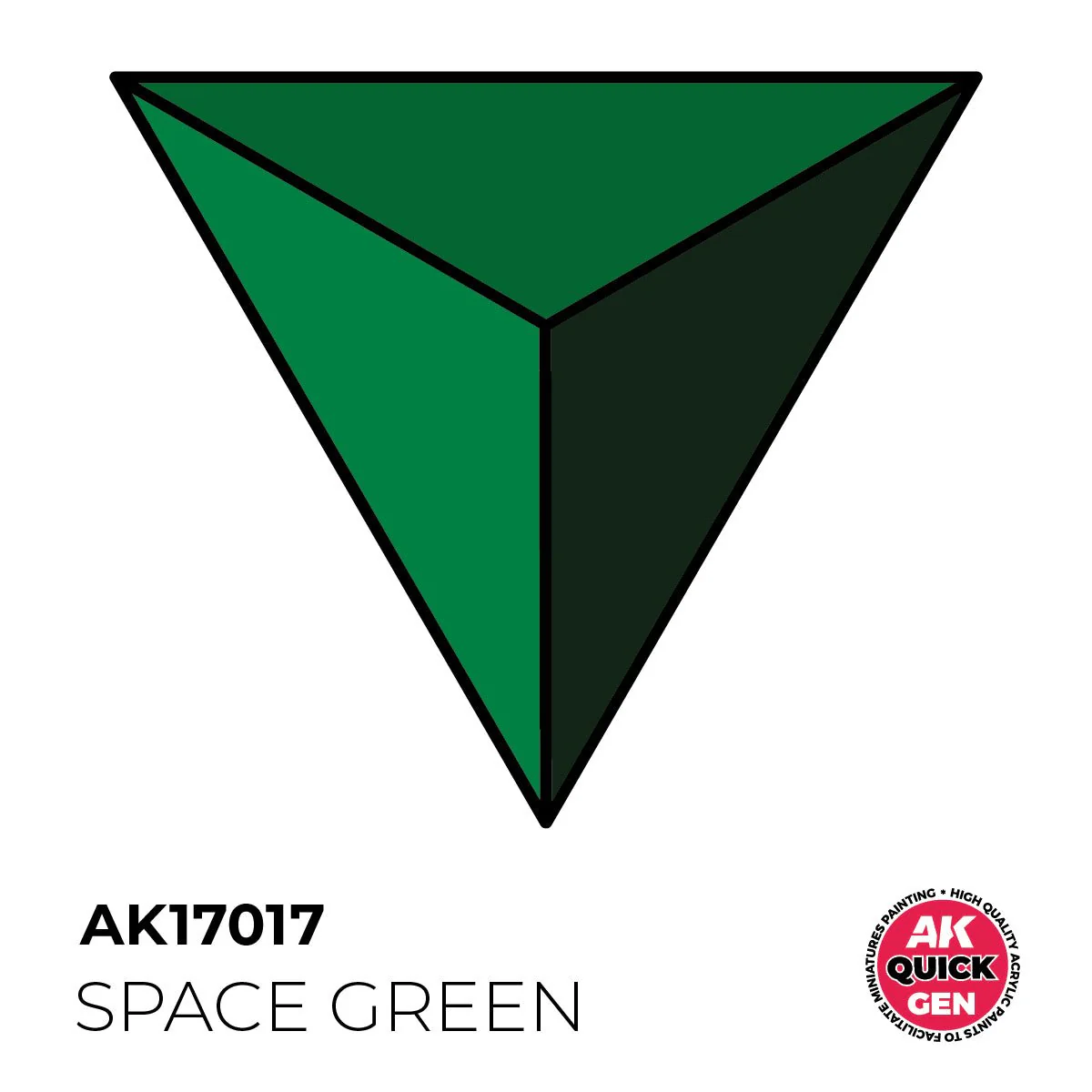 AK Interactive Quick Gen - Space Green 18ml (AK17017) - Image 2