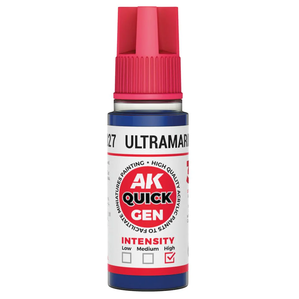 AK Interactive Quick Gen - Ultramarine Blue 18ml (AK17027)