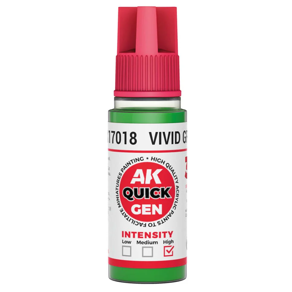 AK Interactive Quick Gen - Vivid Green 18ml (AK17018)