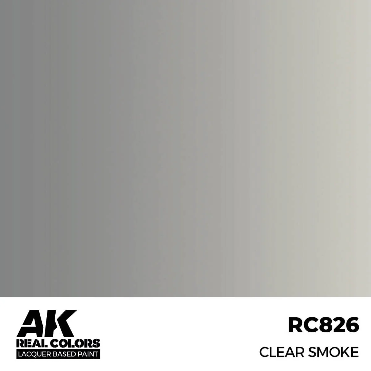 AK Interactive Real Colors - Clear Smoke 17ml. (RC826) - Image 2