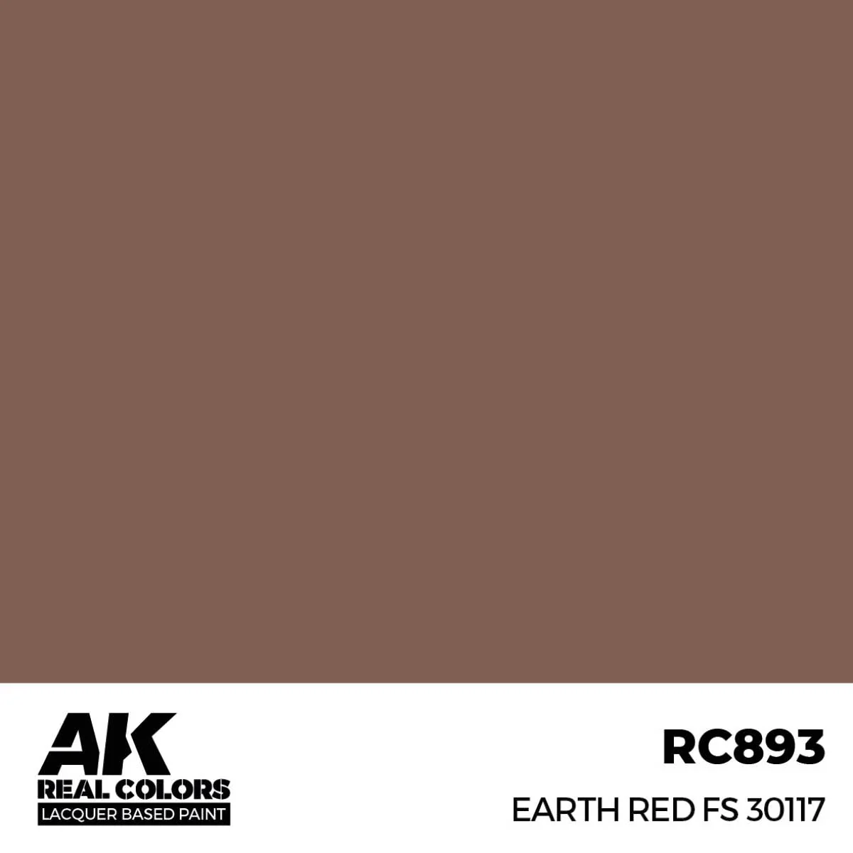AK Interactive Real Colors - Earth Red FS 30117 (RC893) - Image 2
