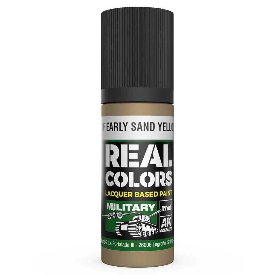 AK Interactive Real Colors - IDF Early Sand Yellow (RC880)