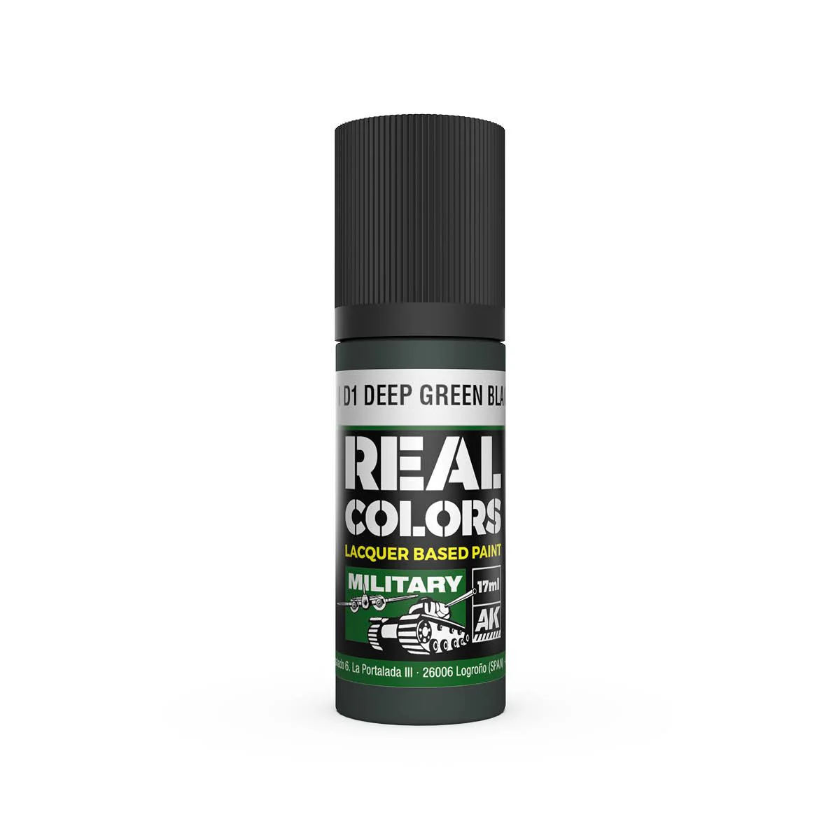 AK Interactive Real Colors - IJN D1 Deep Green Black (RC954)