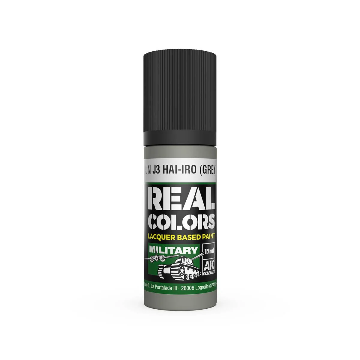 AK Interactive Real Colors - IJN J3 Hai-Iro (Grey) (RC952)