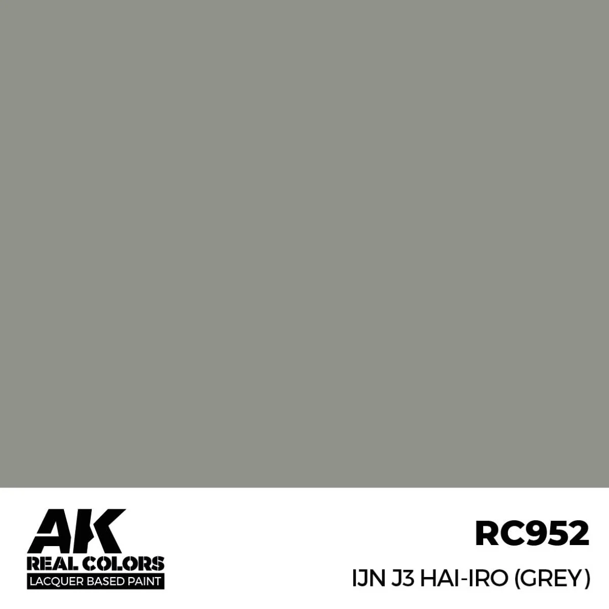 AK Interactive Real Colors - IJN J3 Hai-Iro (Grey) (RC952) - Image 2