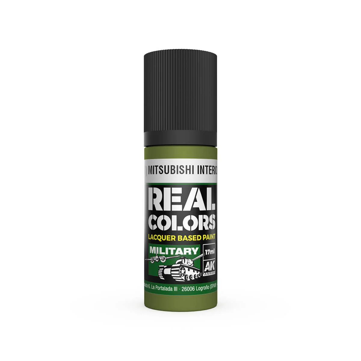 AK Interactive Real Colors - IJN M3(M) Mitsubishi Interior Green (RC956)