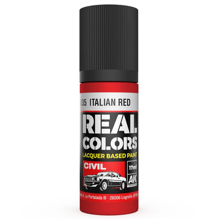 AK Interactive Real Colors - Italian Red 17ml. (RC835)