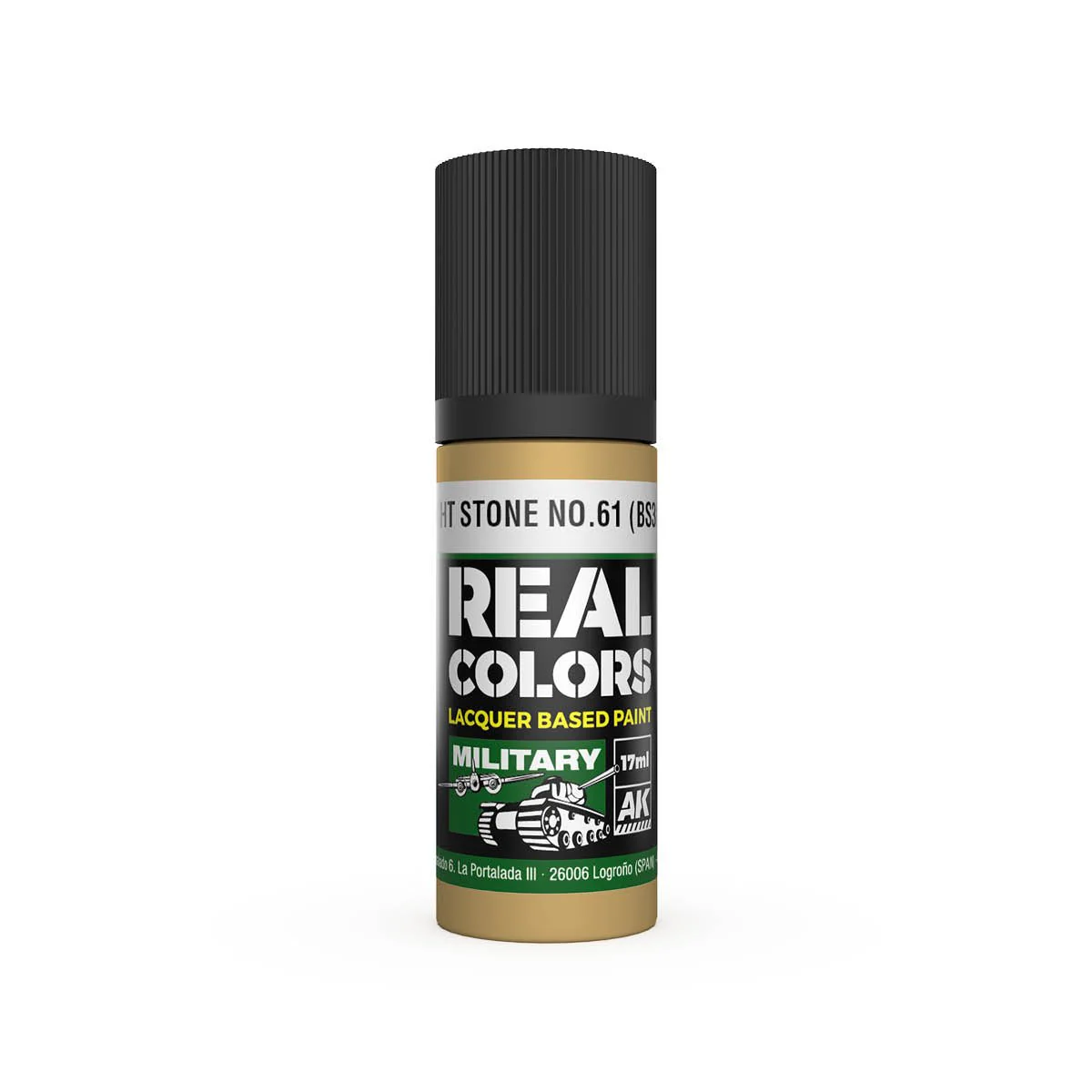 AK Interactive Real Colors - Light Stone No.61 (BS381) (RC868)