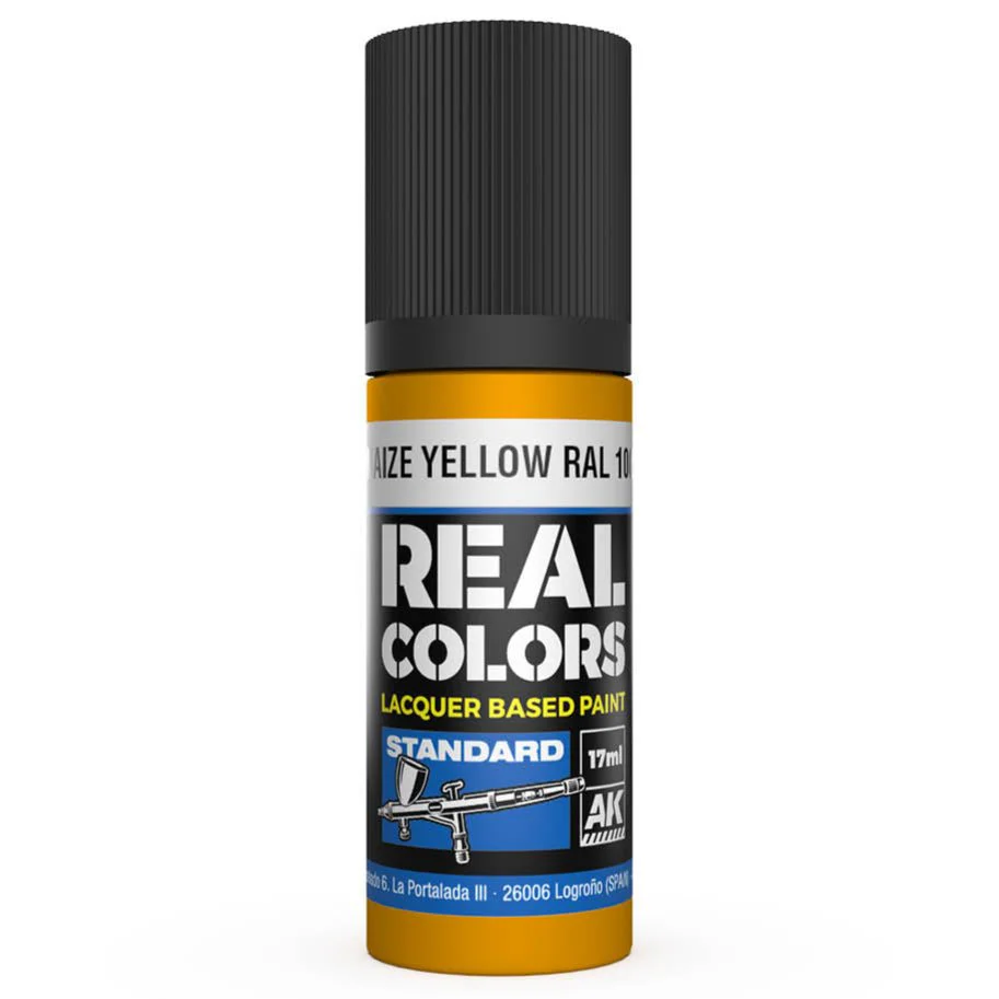 AK Interactive Real Colors - Maize Yellow RAL 1006 17ml. (RC813)