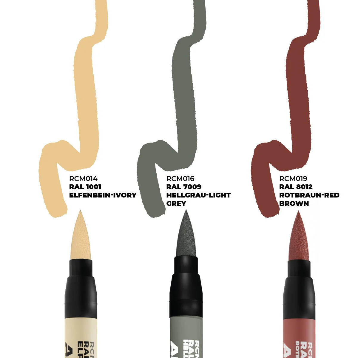 AK Interactive Real Colors Markers - German Tanks Interior Colours (RCM107) - Image 2