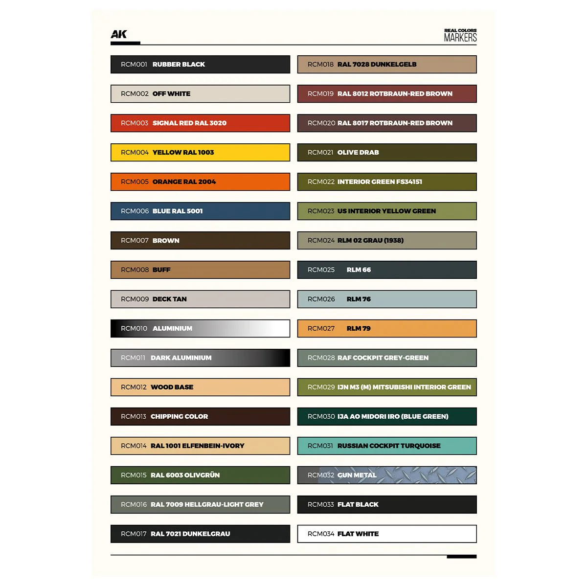 AK Interactive Real Colors Markers Special Box (RCM150) - Image 5