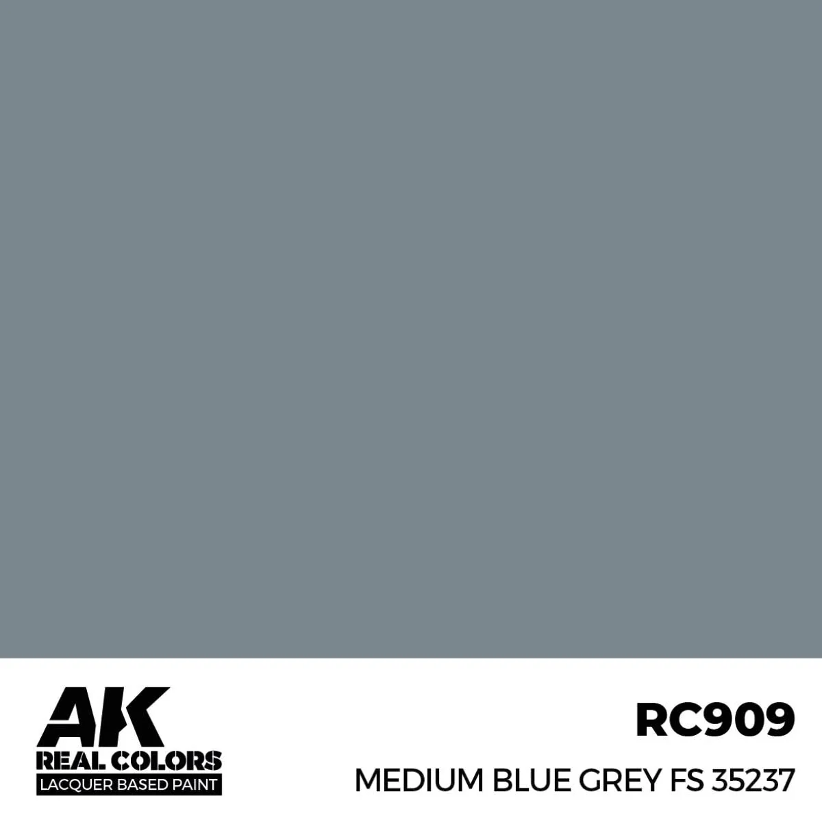 AK Interactive Real Colors - Medium Blue Grey FS 35237 (RC909) - Image 2